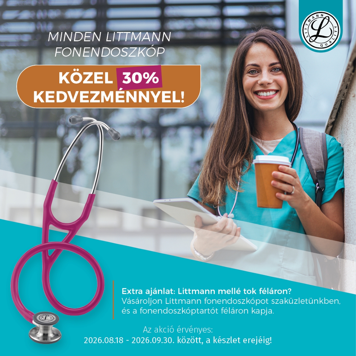 A fonendoszkópok királya most Önt is várja, közel 30% kedvezménnyel